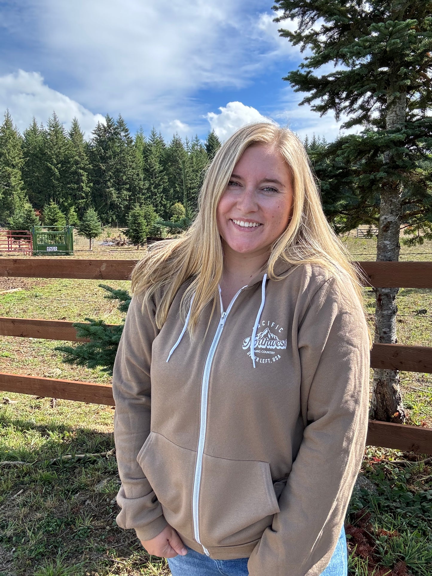 Vintage Brown Full Zip