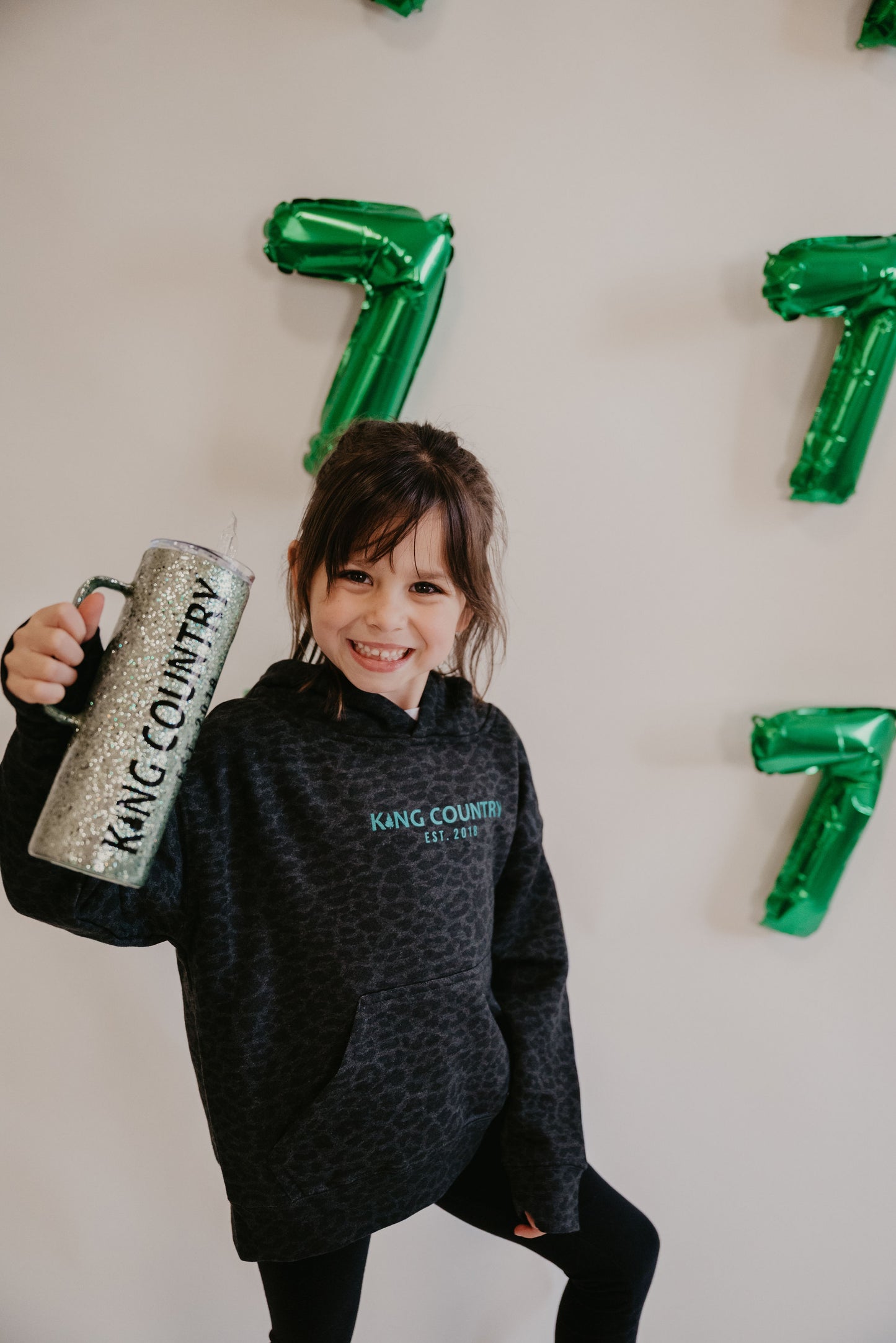 Green Glitter Tumbler