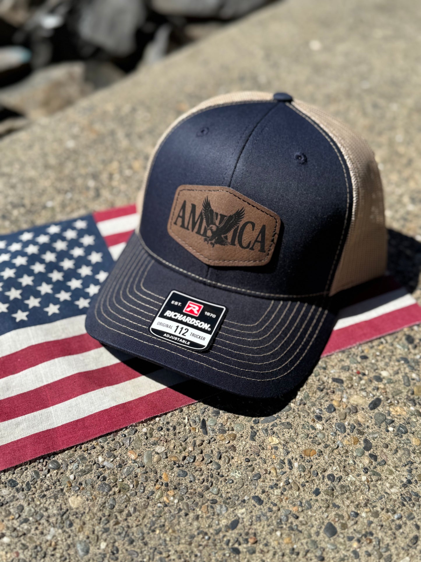 Navy America Snapback