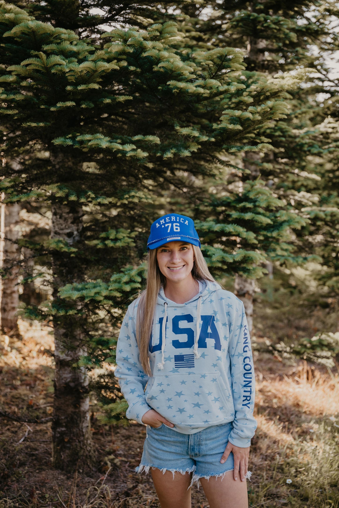 USA Star Hoodie