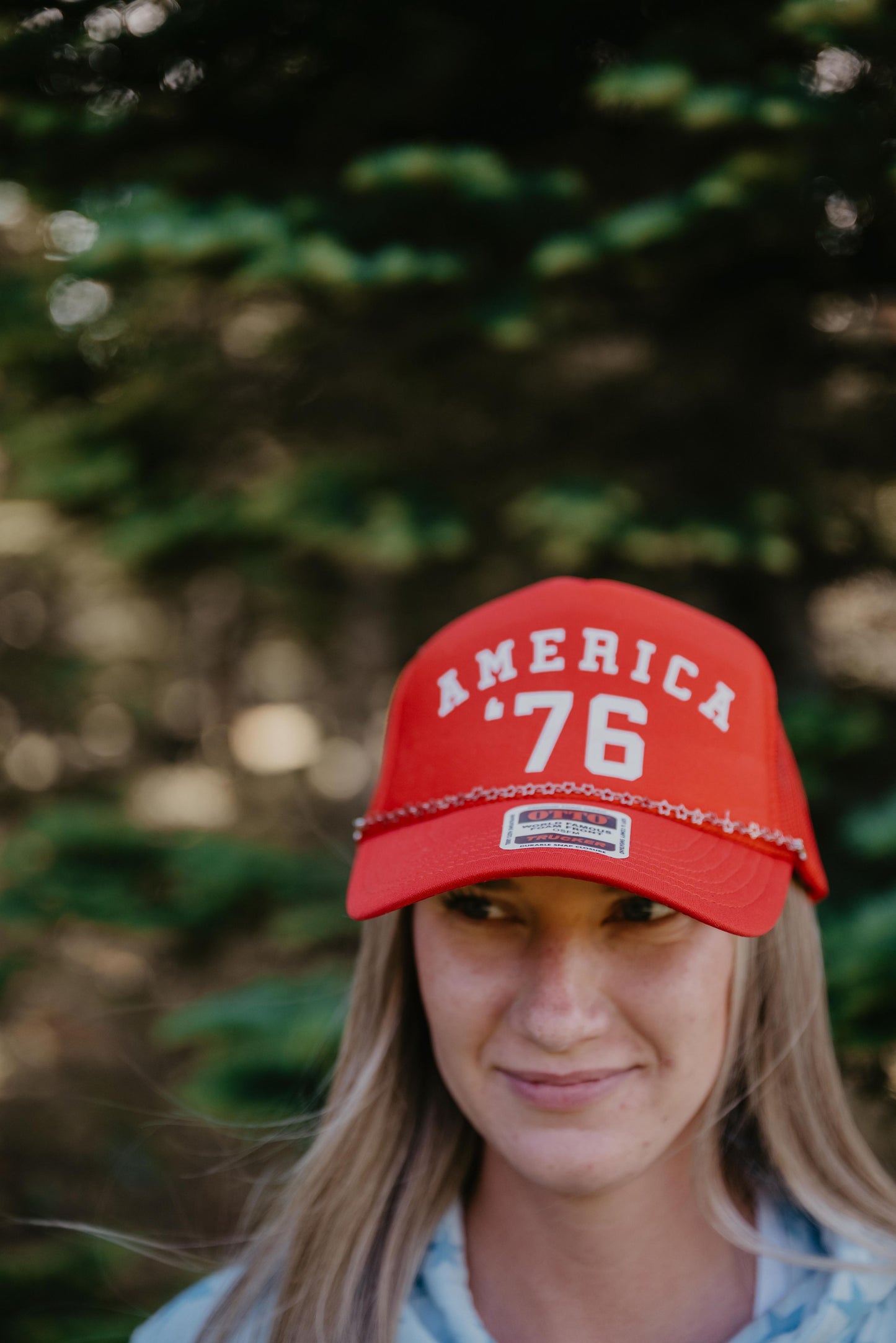 4th of July Foam Trucker Hat