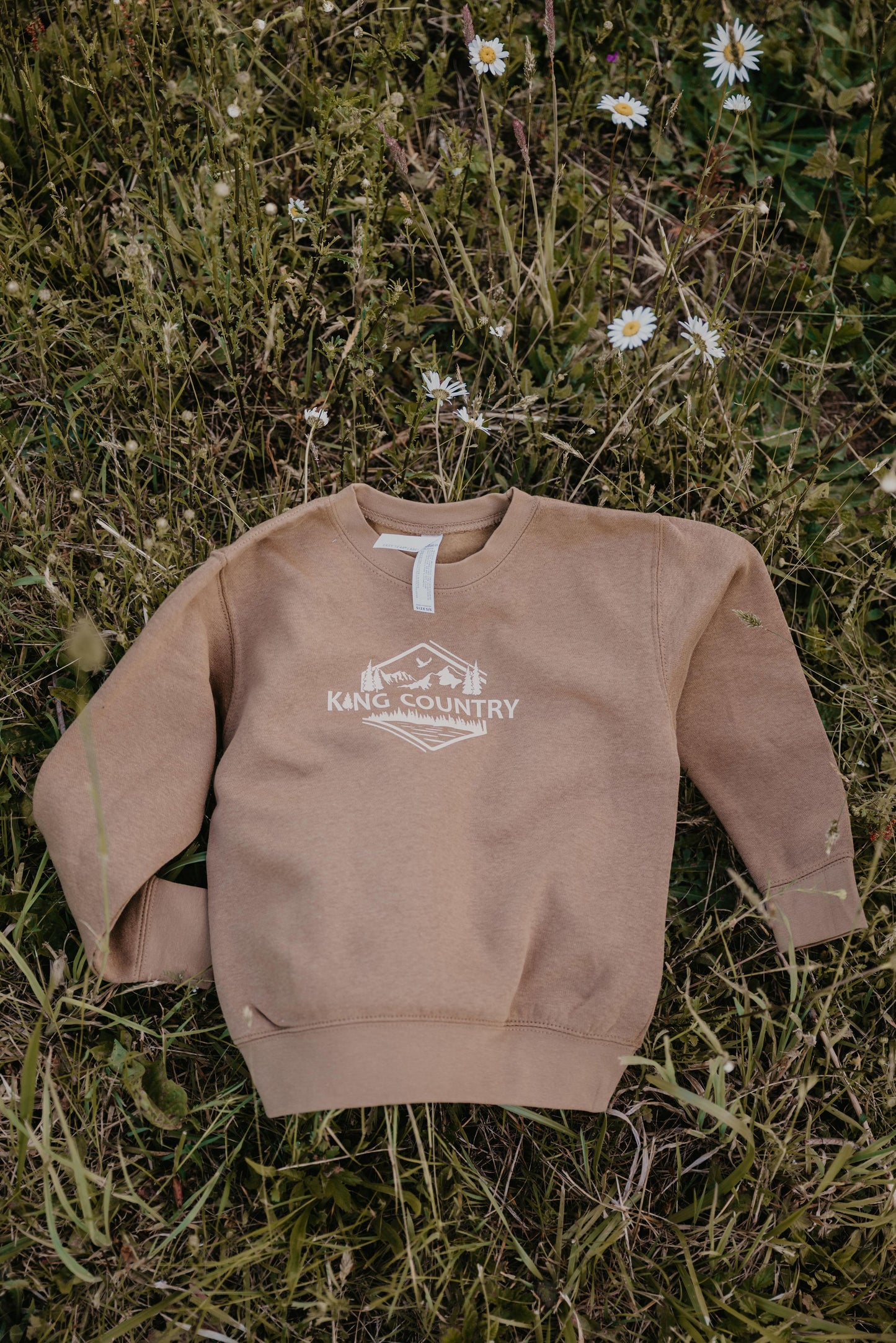 Toddler Brown Crewneck