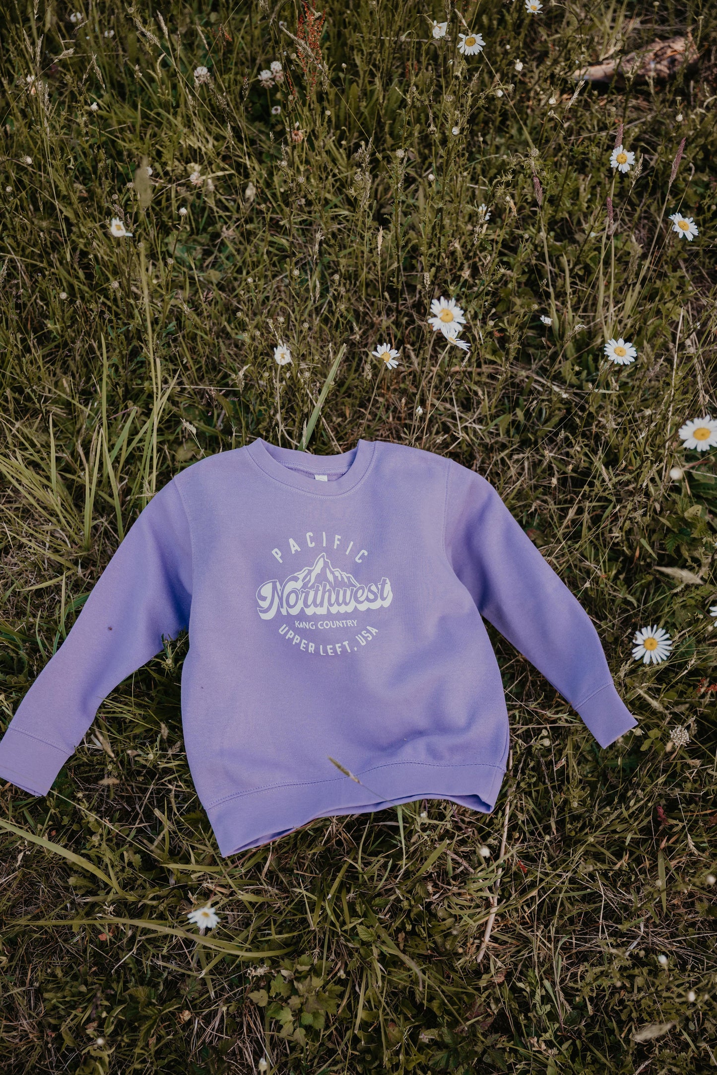 Toddler Lavender Crewneck