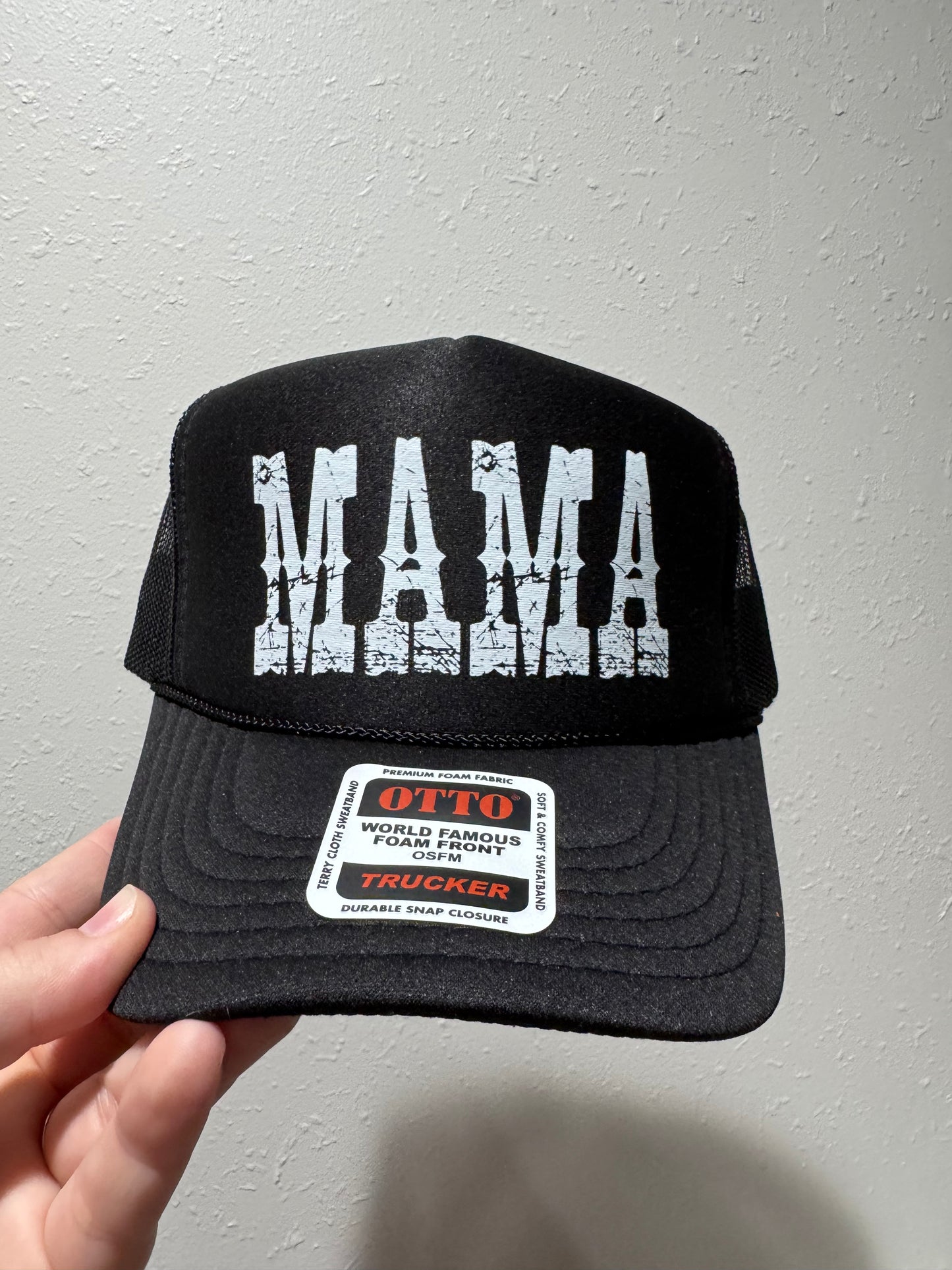 Black Mama Foam Trucker Hat