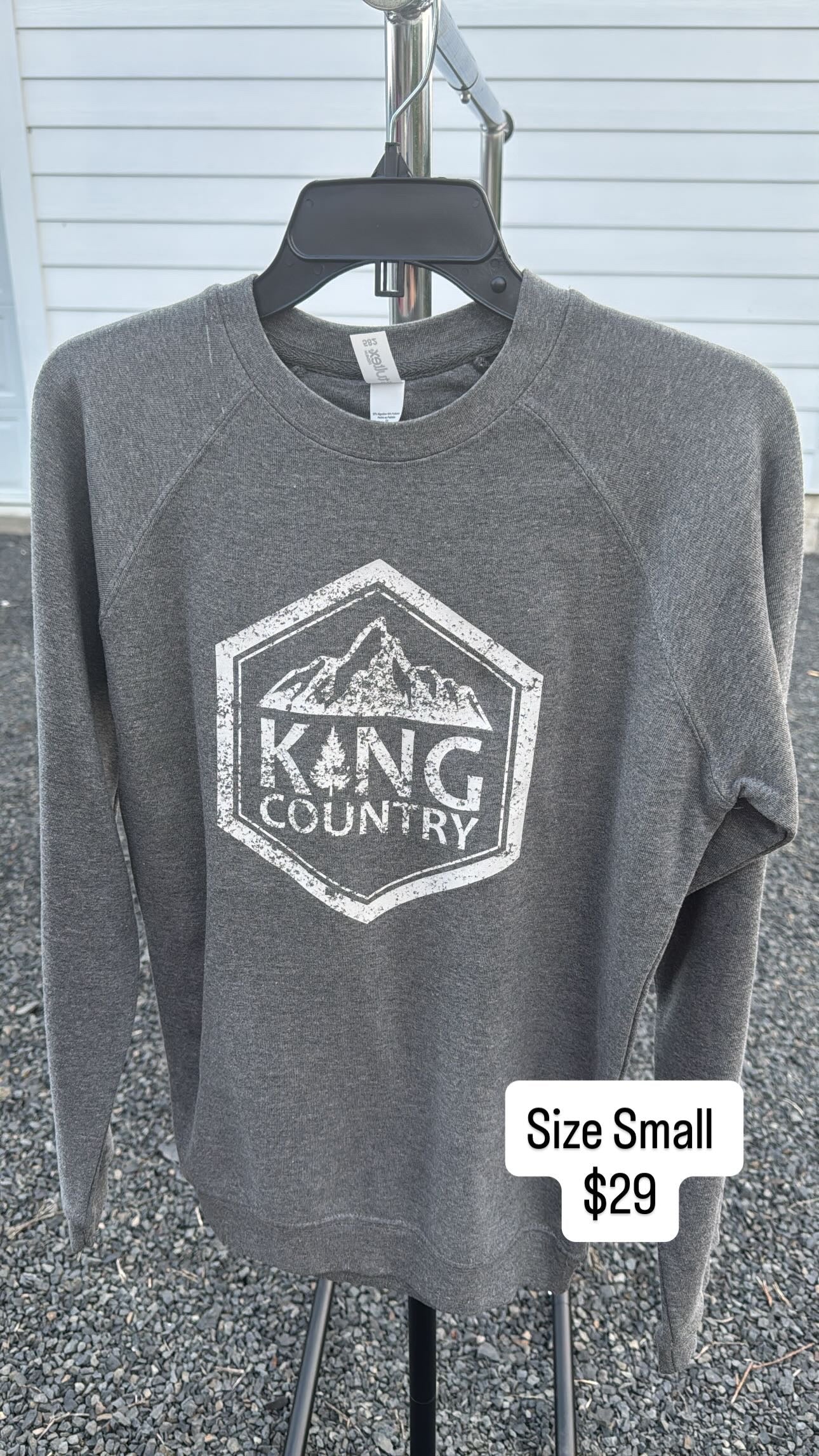 Gray Crewneck Small