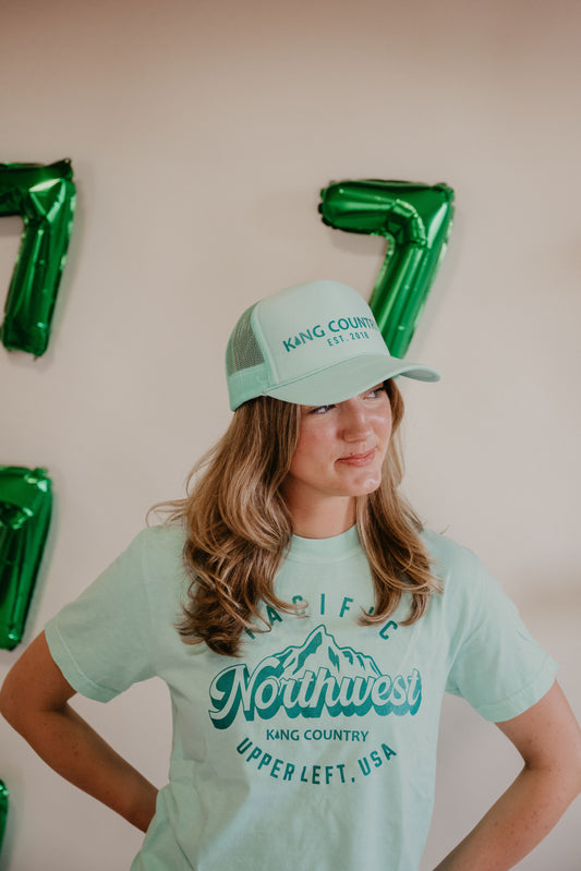 Mint Green Trucker Hat