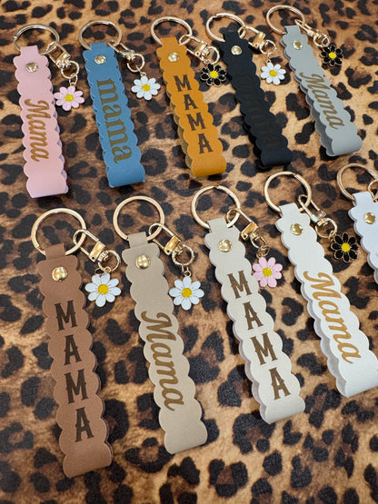 Mama Keychain Wristlet