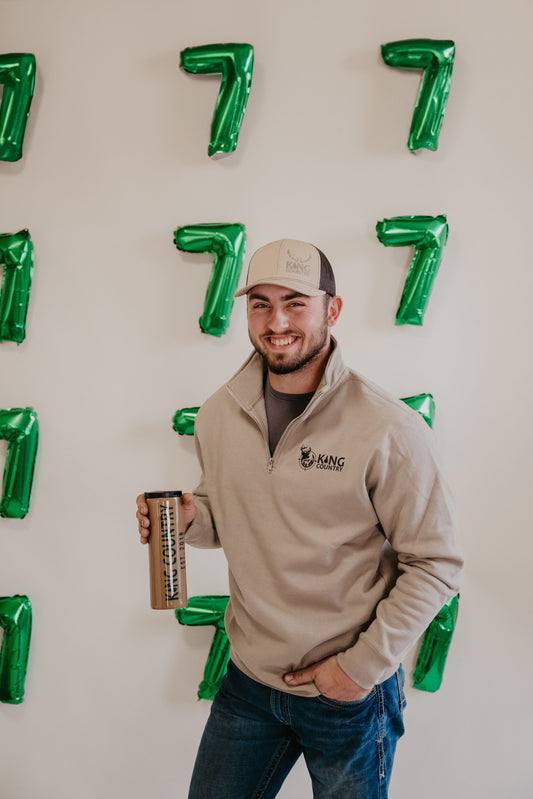 Sand 1/4 Zip