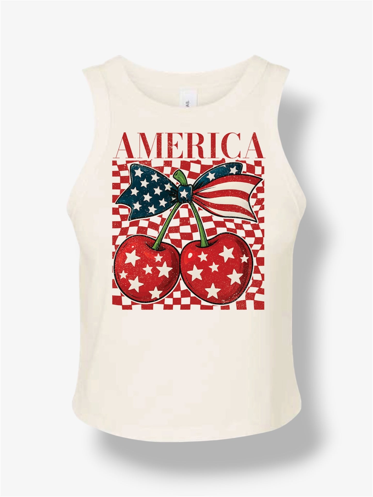 Women’s Cropped Tight Fit Ribbed Tank