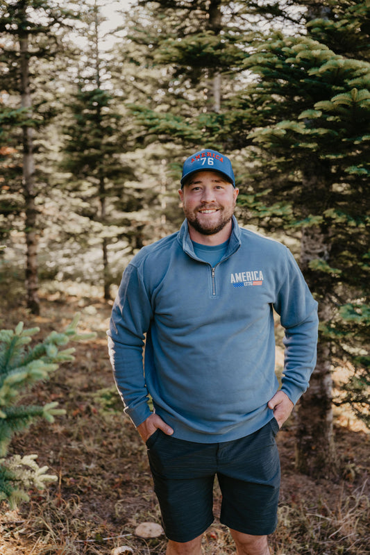 America 1/4 Zip