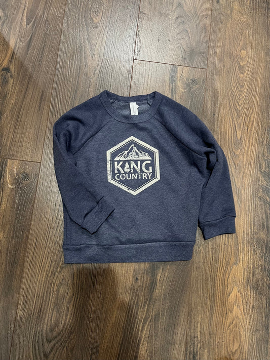 Kids Blue Crewneck