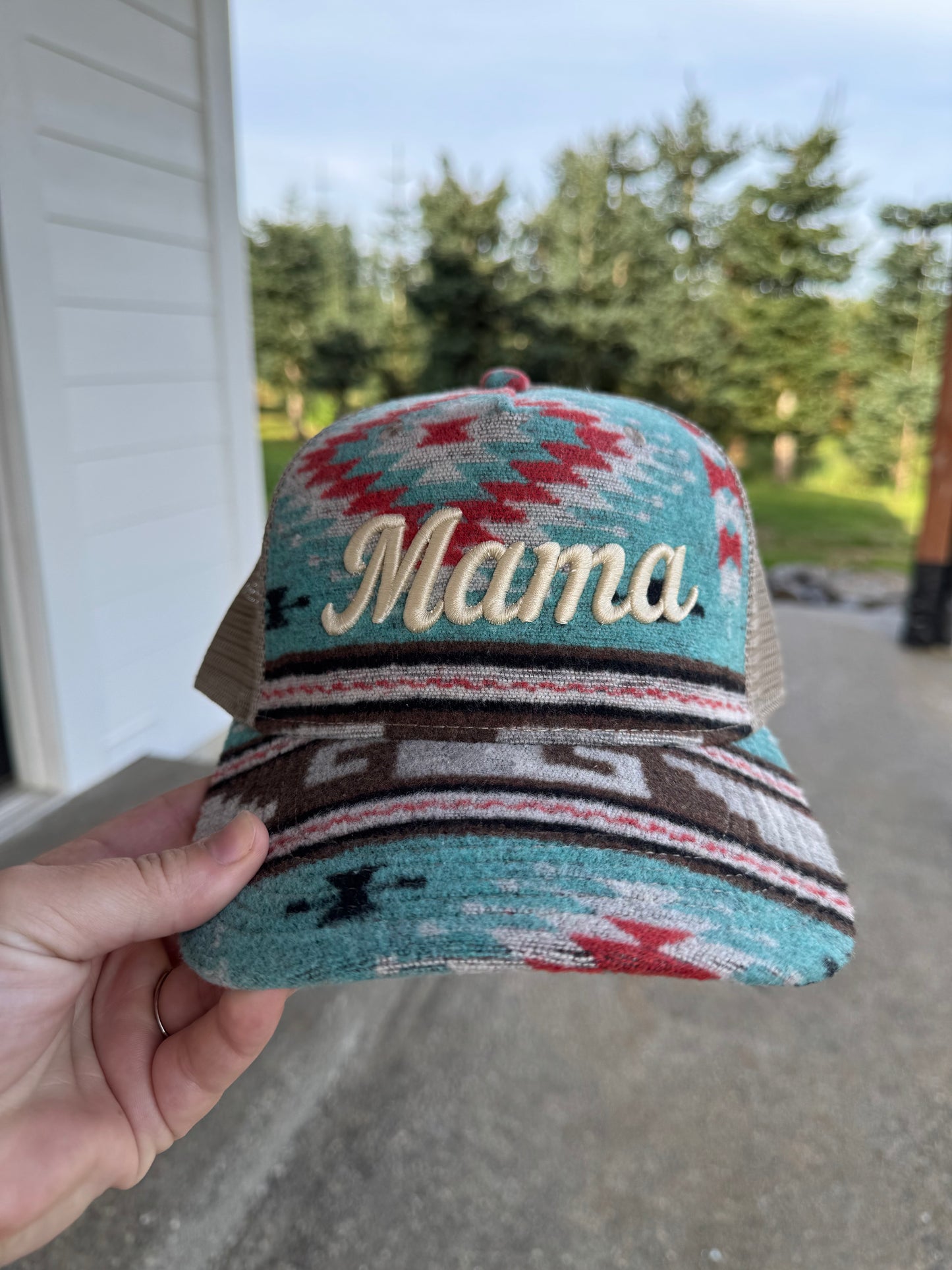 Cursive Mama Hat
