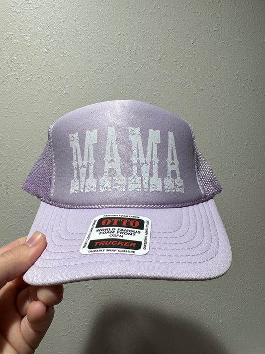 Lavender Mama Foam Trucker Hat
