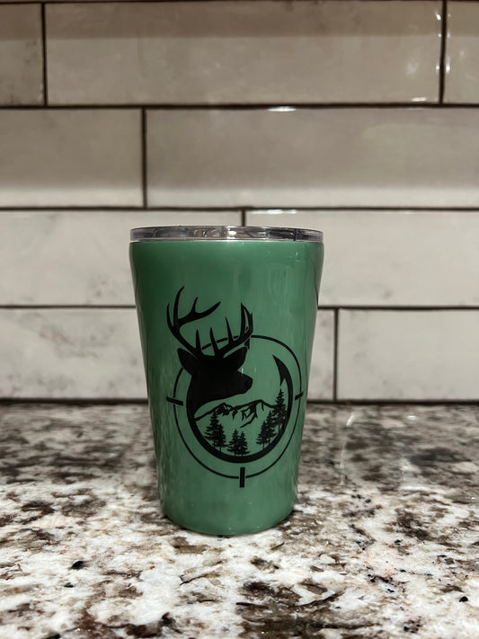 Kids 12oz Military Green Cup